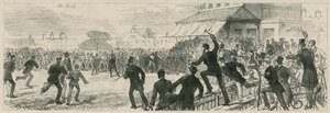 Cricketers australiani al Kennington Oval: La fine da English School