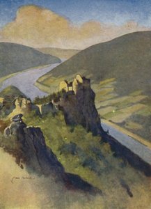 Austria: Castello di Aggstein, sopra il Danubio