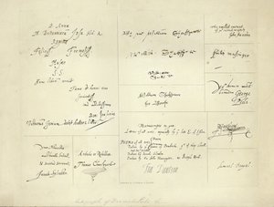 Autografi di poeti drammatici