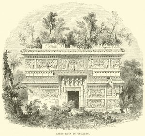 Rovina azteca nello Yucatan