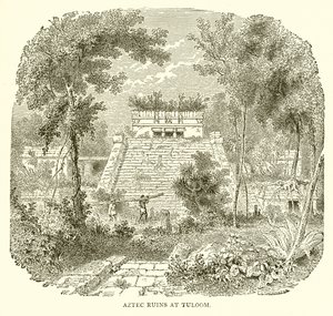 Rovine azteche a Tuloom