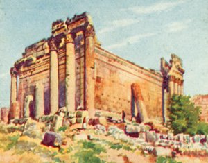 Baalbek, Tempio di Bacco da English School