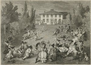 Casa e giardini del tè di Bagnigge Wells da English School
