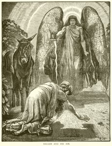 Balaam e il suo asino da English School