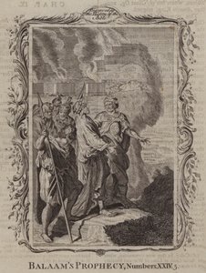 La profezia di Balaam (incisione)