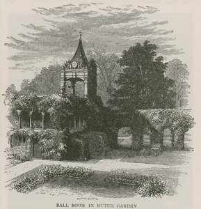 Sala da ballo nel Giardino Olandese, Holland House da English School