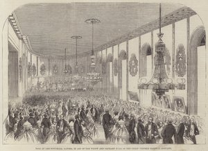 Ballo al Municipio di Oxford a favore del Fondo per le vedove e gli orfani della Great Western Railway Company
