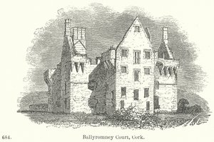 Corte di Ballyromney, Cork (incisione)
