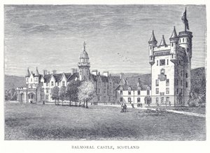 Castello di Balmoral, Scozia da English School