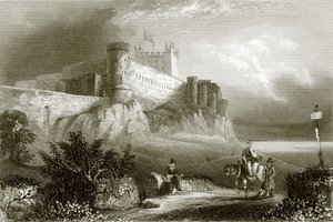 Castello di Bamborough da English School