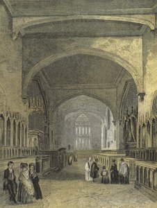 Cattedrale di Bangor, il coro da English School