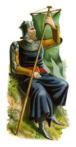Portabandiera di Re Edoardo I, 1274-1307 da English School