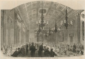 Banchetto alla Fishmongers Hall nel giorno del sindaco
