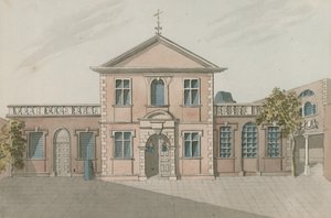 Barber Surgeons Hall, Monkwell Street, Londra da English School