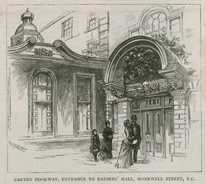 Barber Surgeons Hall, Monkwell Street, Londra