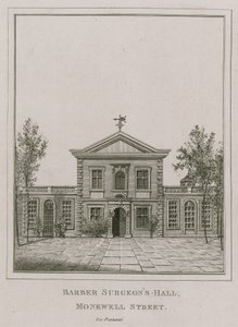 Barber Surgeons Hall, Monkwell Street, Londra da English School