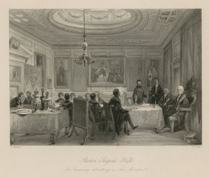 Barber Surgeons Hall, la Compagnia che ammette un nuovo membro da English School
