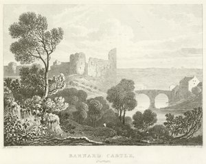 Castello di Barnard, Durham da English School