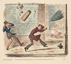 Barney Buntline e Billy Bowling; o, I vantaggi di essere in mare, pub. 1835 da English School