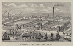 Barrow Flax e Jute Mills da English School