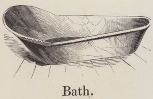 Bagno (incisione) da English School