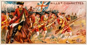 Battaglia di Dettingen da English School