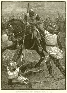 Battaglia di Evesham: Re Enrico in pericolo