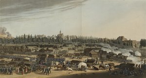 Battaglia di Lipsia, 16-19 ottobre 1813, da Un resoconto illustrato degli eventi importanti negli Annali d