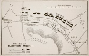 Battaglia di Marston Moor da English School