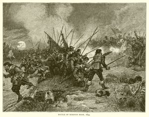 Battaglia di Marston Moor, 1644 da English School