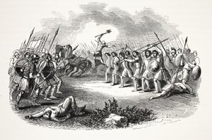 Battaglia di Rhuddlan Marsh da English School