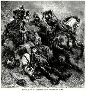 Battaglia di Wakefield e morte di York da English School