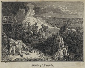 Battaglia di Waterloo (incisione) da English School