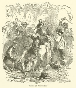 Battaglia di Worcester (incisione)