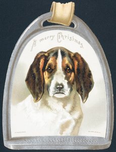Etichetta del beagle, Cartolina di Natale