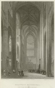 Cattedrale di Beauvais, Vista dal Transetto Nord da English School