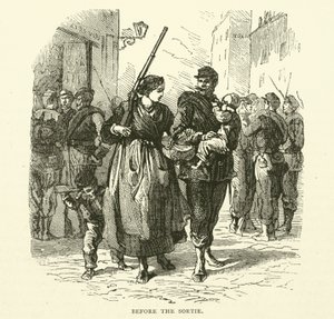Prima della sortita, gennaio 1871 da English School