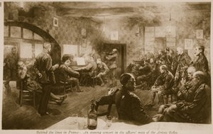 Dietro le linee in Francia, 1914-19 da English School