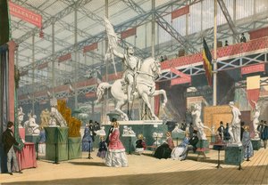 Sezione belga della Grande Esposizione del 1851 da English School