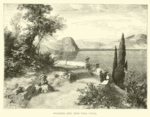 Bellaggio, visto da Villa Giulia da English School