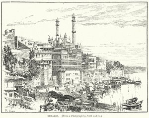 Benares (incisione) da English School