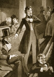 Benjamin Disraeli fa il suo primo discorso alla Camera da English School