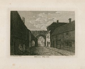 Abbazia di Bermondsey nel Surrey da English School