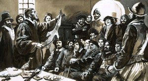 Bernard Palissy tiene una conferenza pubblica sulla storia naturale da English School