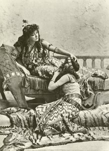 Bernhardt come Cleopatra (incisione) da English School