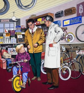 Negozio di biciclette da English School