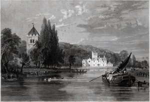 Abbazia di Bisham da English School
