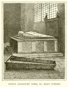 Tomba del Vescovo Andrewes, St. Mary Overies