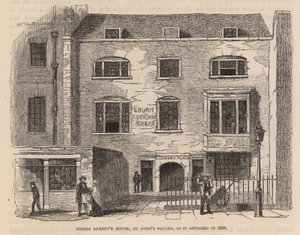 Casa del Vescovo Burney, St Johns Square, Clerkenwell da English School
