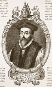 Vescovo Hooper, illustrazione da The Church of England: A History for the People di H.D.M. Spence-Jones da English School